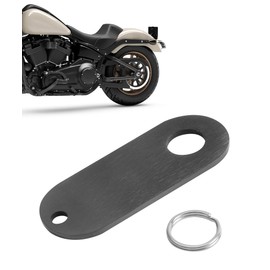 UNLRAE Motorcycle Bell Hanger,Car Accessories Stainless Steel Motorcycle Bell Hanger Mount,Fits Most Brands of Lucky Bells (Black A)