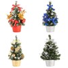 Mini Christmas Tree Artificial Small Xmas Tree Tabletop Desk Decorations