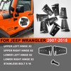 4 Door Hinges for Jeep Wrangler 2007-2018 JK JKU Unlimited