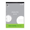 Silvine A4 Book Keeping Analysis Pad, 80 Pages Printed 'Analysis'