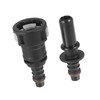 A ABSOPRO Straight Fuel Line Hose Quick Release Connector 11.8