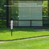 Solar House Number Sign Multifunction Waterproof LED Illuminated Outdoor Solar