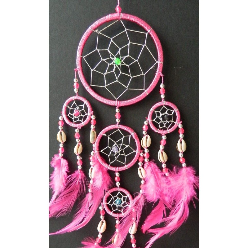 BRILLIANT GIFTS PINK DREAM CATCHER pretty dreamcatcher for girls bedroom