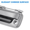 JDMON Chrome Tailgate Door Handle W/Rear Camera Hole Replacement for