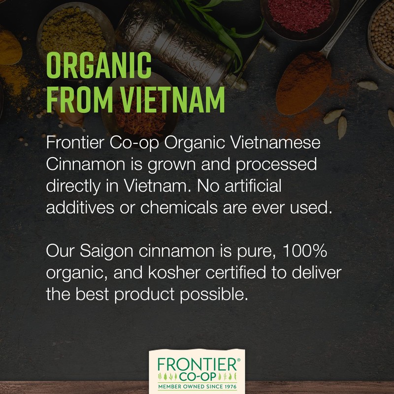 Frontier Co-op Frontier Co-op Organic Ground Vietnamese Cinnamon 5.11oz