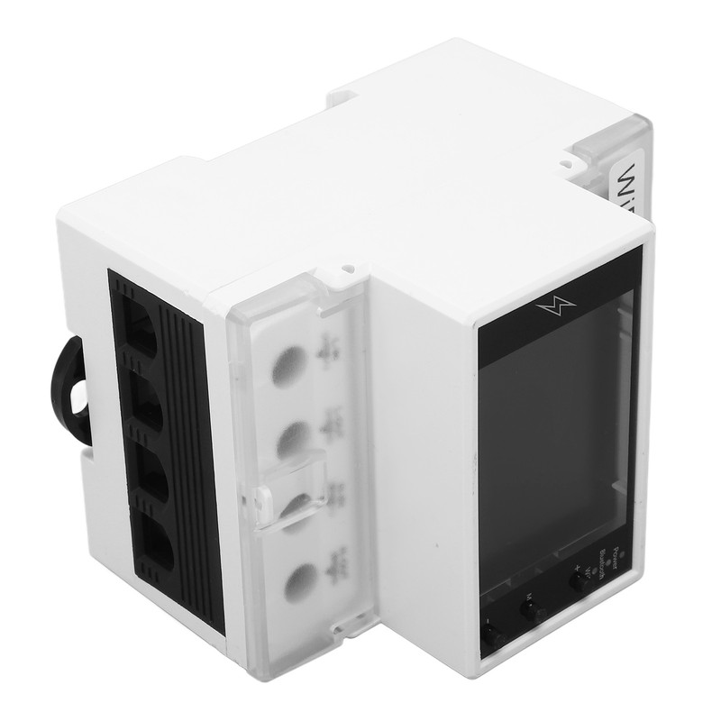 Multifunctional Power Meter DIN Rail 2.4in TFT Display Electric Energy