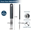 Giyofom 2 Pack Heavy Duty Paving Puller and Extractor Tool
