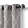 Elrene Home Fashions Medalia Room Darkening Geometric Window Curtain Panel,