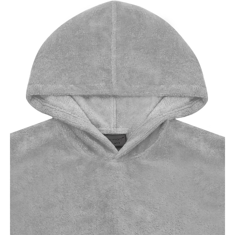 normani Children's Long Sleeve Bath Poncho Terry Cloth Hooded Towel