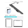 Grandios GD-A4BIND-BK Clip Board File Binder Bifold Thin Double-Sided Business
