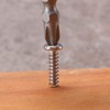 #4 x 3/4" Wood Screw 100Pcs 18-8 (304) Stainless Steel