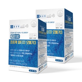 Chong Kun Dang 20100 Altige Omega 3 30 capsules 2 rTG Anchovy / 종근당 20100 알티지 오메가3 30캡슐 2개 rTG 엔초비
