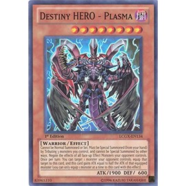 YU-GI-OH! - Destiny Hero - Plasma (LCGX-EN134) - Legendary Collection 2 - 1st Edition - Super Rare