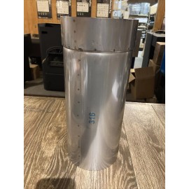 6” Stainless Steel Slip Section Stove Pipe Chimney