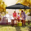 CYFIE 10’ x 10’ Pop Up Canopy Tent with Vent