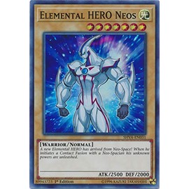 Yu-Gi-Oh! - Elemental HERO Neos - SHVA-EN031 - Super Rare - 1st Edition - Shadows In Valhalla