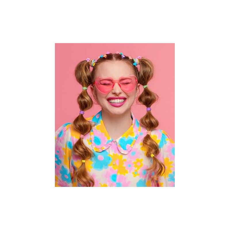 Snag Free Pastel Hair Bobble for Girls Back to School