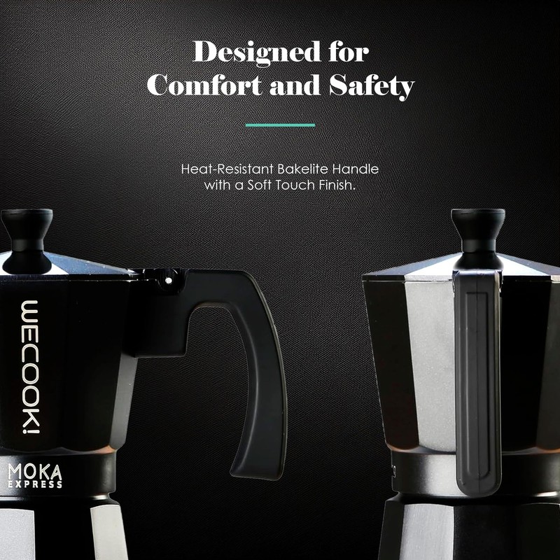 WECOOK! Cafetera Bella 1 cups