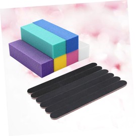 Healeved Long Lasting Nail Files Set 13pcs Nail Buffer Polisher Sanding Tool Fingernail Art Kit Suitable for Acrylic Natural