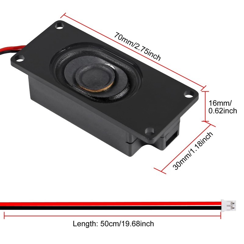 4pcs Mini Speaker 3w 4ohm Loundspeaker 4 Ohm 3 Watt