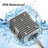 Areyourshop Waterproof DC/DC Converter Regulator 12V Step Up to 15V