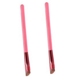 BIUDECO Set of 2 Eyebrow Brushes Angled Flat Makeup Tools for Women Men for Birthday Christmas
