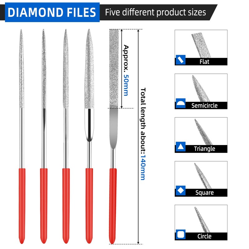 CEOTIS Hand deburring tool set, 11 replacement blades, universal deburring
