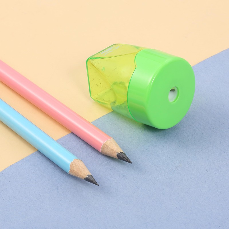 Mr. Pen- 24Pcs Pencil Sharpener Manual, Small Dual Hole Pencil