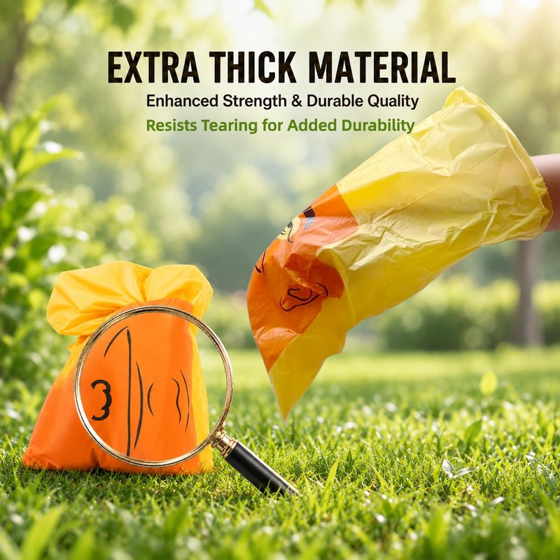 Dog Poop Bags, Make Poop Bags Great Again, 60 Count,