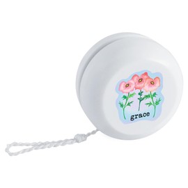 Azeeda 'Graceful Poppies' Retro Style Yo-Yo (YY00048897)