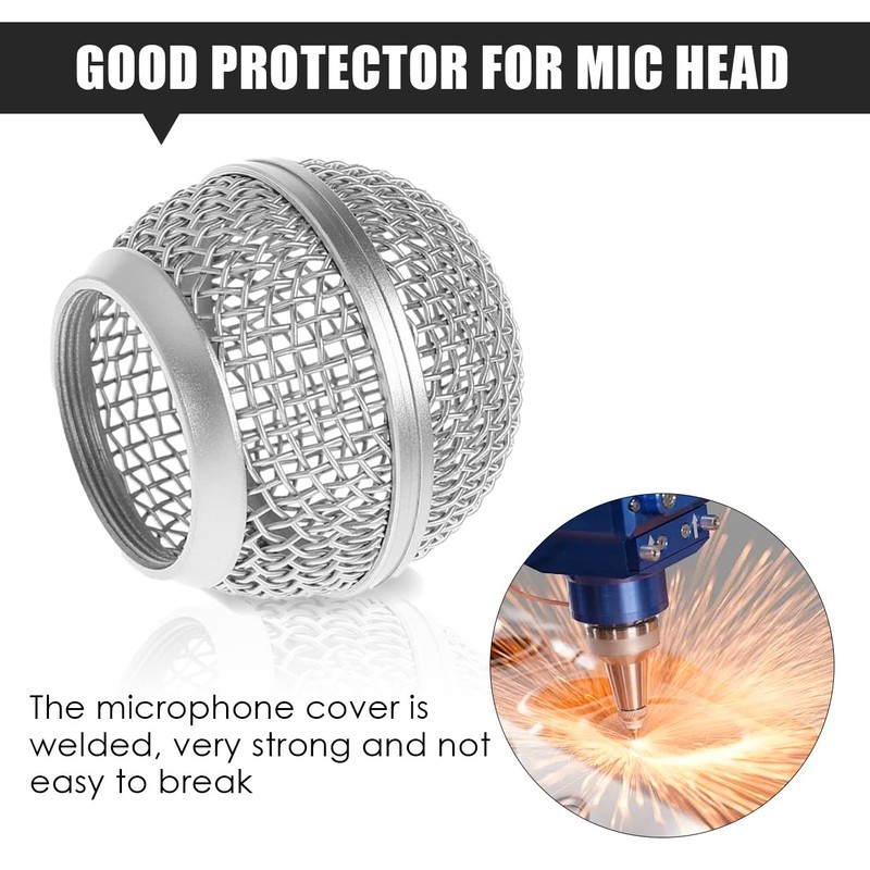 Microphone Head Replacement, Steel Mesh Heads, Radiator Microphone Ball Replacement