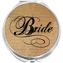 NewCharms Bride Compact with Mirrors - Perfect for your Pocket or Purse