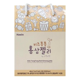 Haein - Kids Tong Tong Red Ginseng Jelly 450g(16g X30pcs)