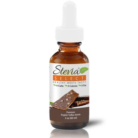 Stevia Select Liquid Stevia Drops - Keto Friendly Liquid Stevia Sweetener | English Toffee Stevia Drops | Zero Calorie Sweetener Sugar Substitutes Extracted from Sweet Leaf, Stevia Drops Toffee 2 Oz.