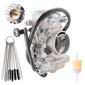 KIPA Carburetor for Suzuki DR200 1986-1988 DR200S 2015-2017 DR200SE 1999-2014 OE # 13200-42AC2 With Filter & Carbon Dirt Jet Cleaner Tool Kit Durable