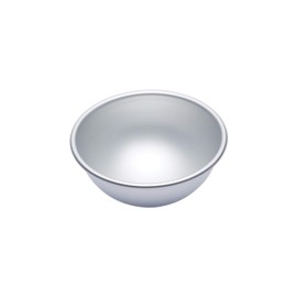 MasterClass MCSA20 Halbkugel Kuchen-Backform aus Aluminium, Silber Eloxiert, 15.5 cm
