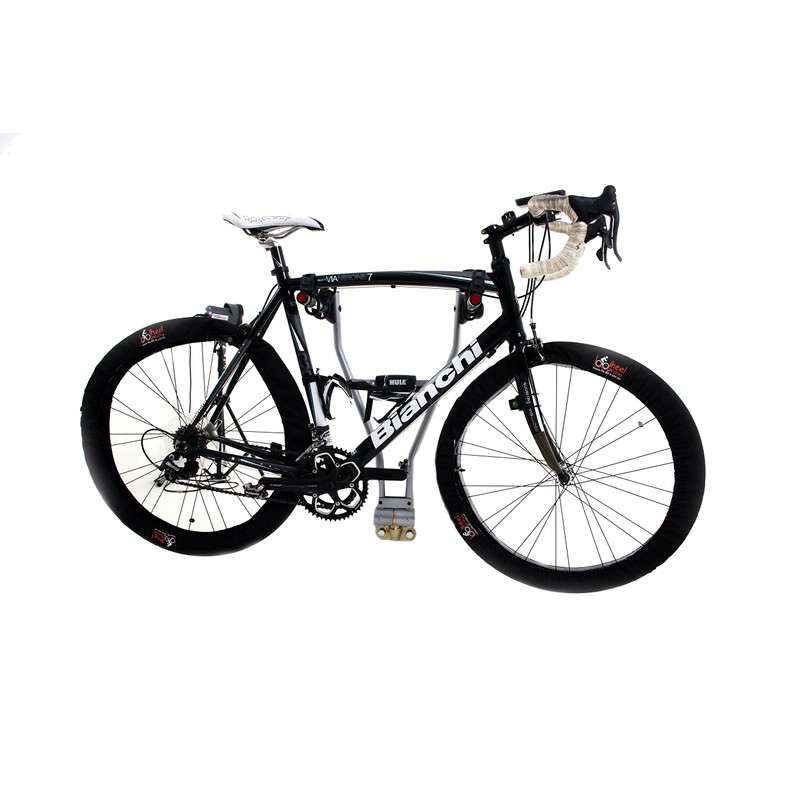Wheel Wellies Men's Bicycle Wheel Covers - Black, One Size