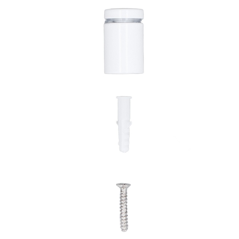 12Pcs Standoff Screws Stainless Steel Advertising Nail Wall Mount Sign