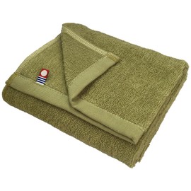 Imabari Towel, Commercial Use, Face Towel, M Color, 13.4 x 33.9 inches (34 x 86 cm), For Beauty Salons, 100 Colors, Lightweight, Thin, Room Drying, Absorbent, Quick Drying, Mc-ft1 (No.37 Leaf Green)