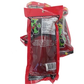 Pack of 3 Alamo Candy Big Tex Dill Pickle in Chamoy - Three Pickles - Individually Wrapped - Made in San Antonio, Texas - Large Pickles