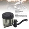Motorcycle Front Brake Pump Oil Cup Clutch Cylinder Fluid Reservoir
