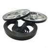 2 x Bandsaw Rubber Band Non Slip Rubber Ring Scroll