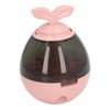 Dog Treat Dispensing Ball Increases IQ Interactive Boredom Relief Reduce