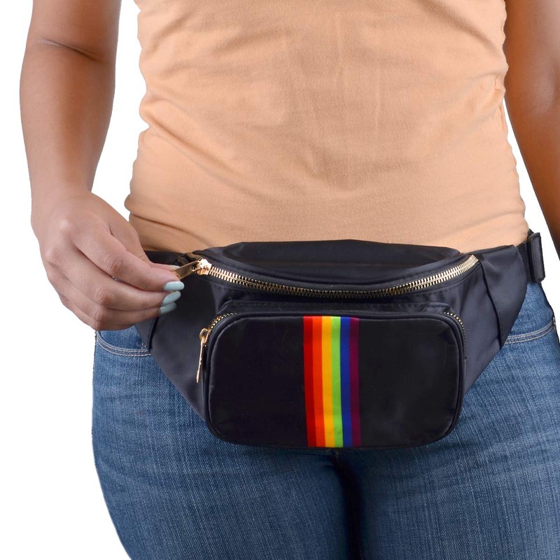 Nollia Belt Bag with Adjustable Strap Waterproof Fanny Pack Everyday