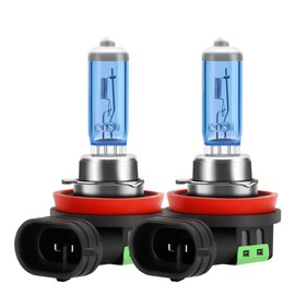 KINGSOFE Halogen Headlight Bulbs For Honda CRV CR-V 2007-2014 High Beam 9003/H4 Low Beam H11, 6000K 12V Super Bright White Light Combo,Plug And Play,Pack of 4 (For Honda CRV 2007-2014)