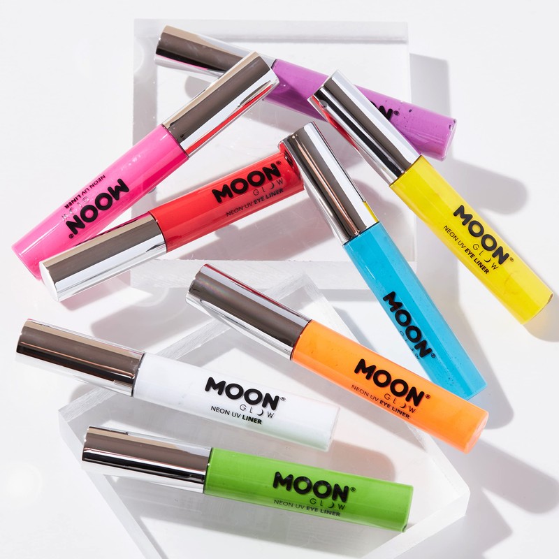 Moon Glow, Neon UV Eyeliner 10 ml, leuchtet hell unter