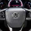 4PCS Civic 10th Generation Car Steering Wheel H Shape Logo