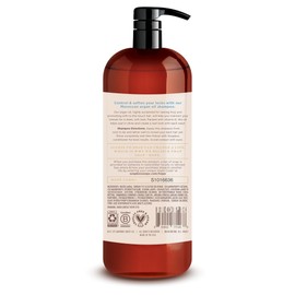 Soapbox Argan Shampoo & Conditioner Set, Volumizing, Vegan, Color Safe, Harsh Sulfate & Silicone Free, 1 Liter Each (Pack of 2)