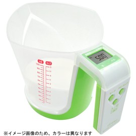 ドリテック デジタル計量カップ ファリーヌ 1kg ホワイト CS-100WT