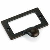HIGHPOINT Drawer Pull with Card Holder Dark Copper Finish